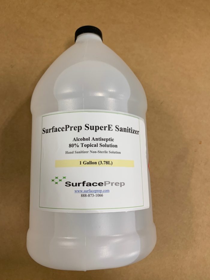 surfaceprep super e sanitizer