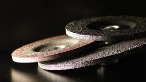 Grinding-Discs Closeup of grinding discs