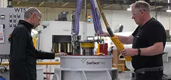 Finishing Aerospace parts