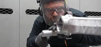 man hand finishing parts