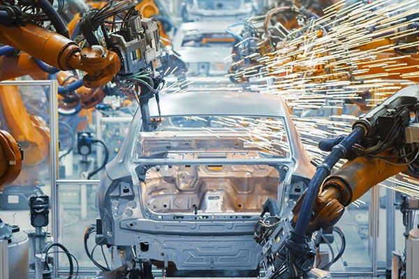 Transportation finsihing on an automotive production line